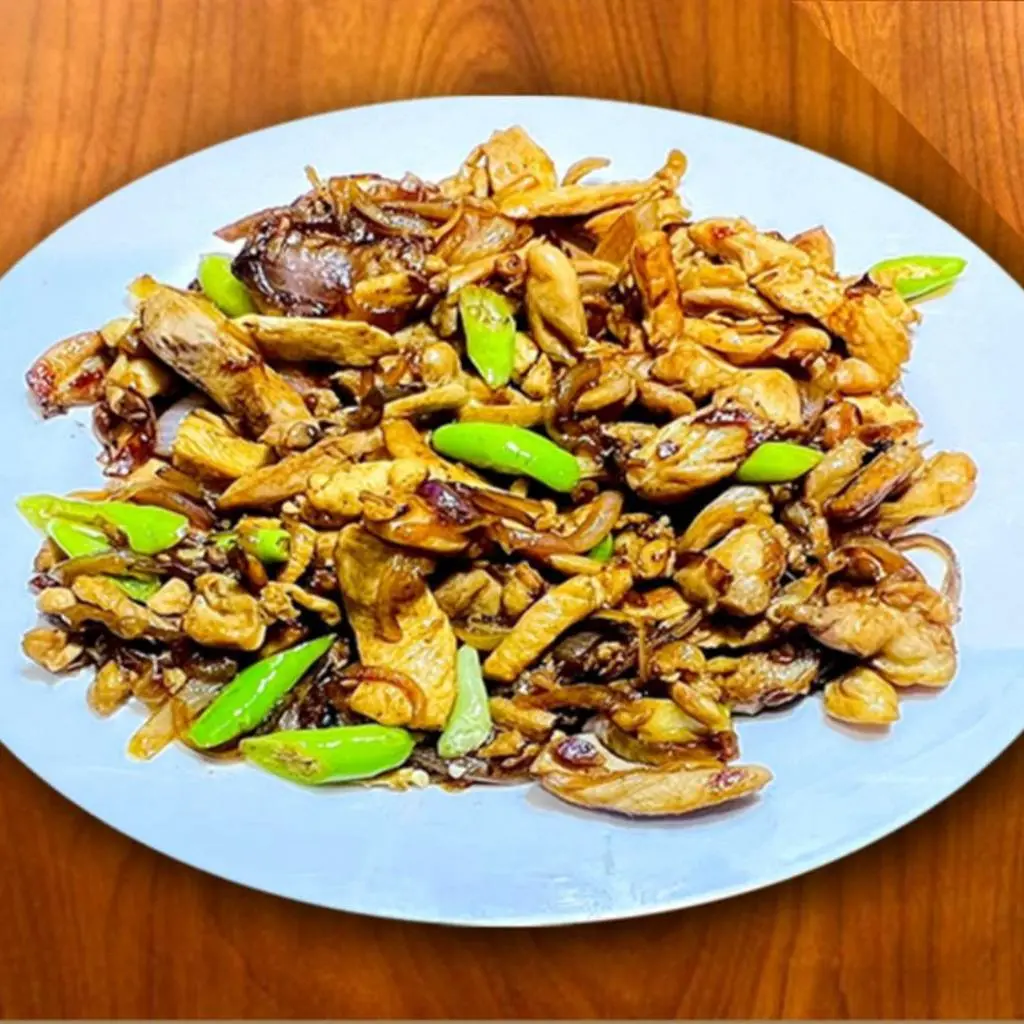 Chicken with Chilli & Onion (Dry)
